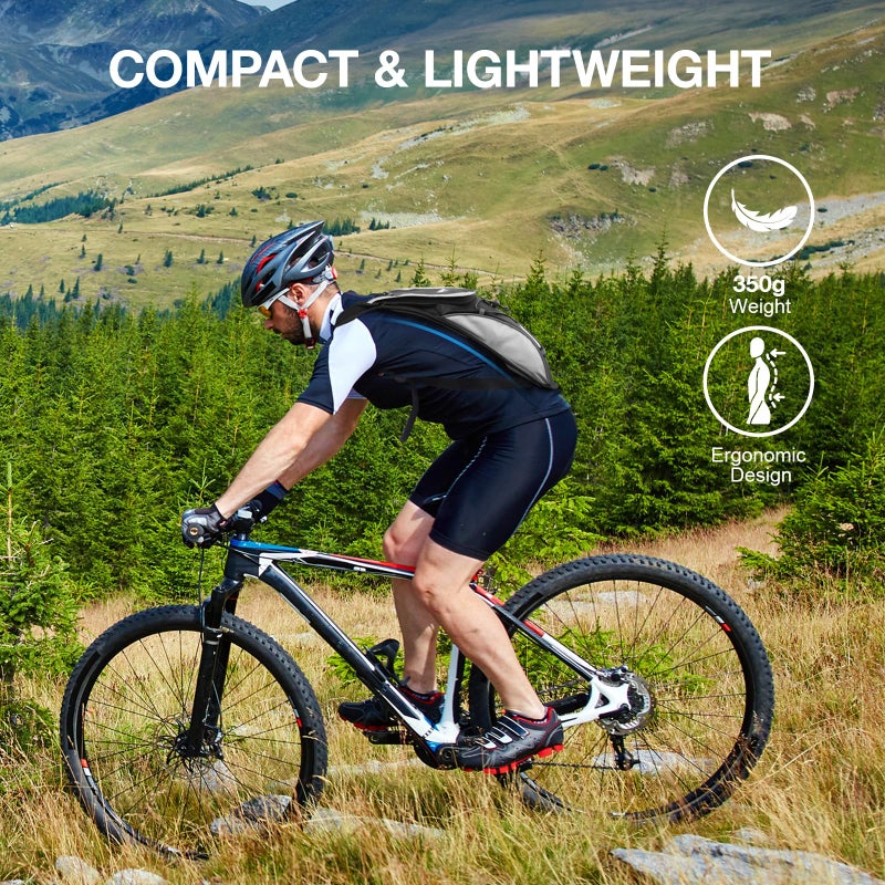 KUYOU Hydration Pack,Water Backpack with 2L Water Bladder Perfect for Running Cycling Hiking Climbing Pouch - Image 4